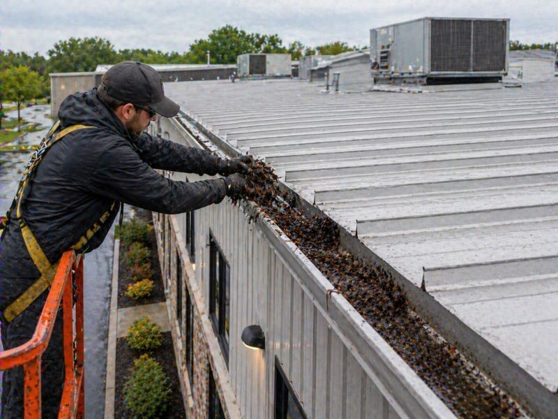 Industrial Gutter Cleaning in Mcdonough, GA